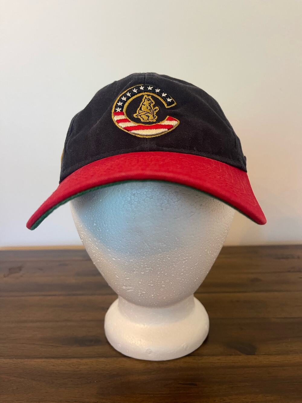 New Era 2019 MLB Chicago Cubs July 4th Flag Logo Baseball Cap Hat 9Twenty Adjust